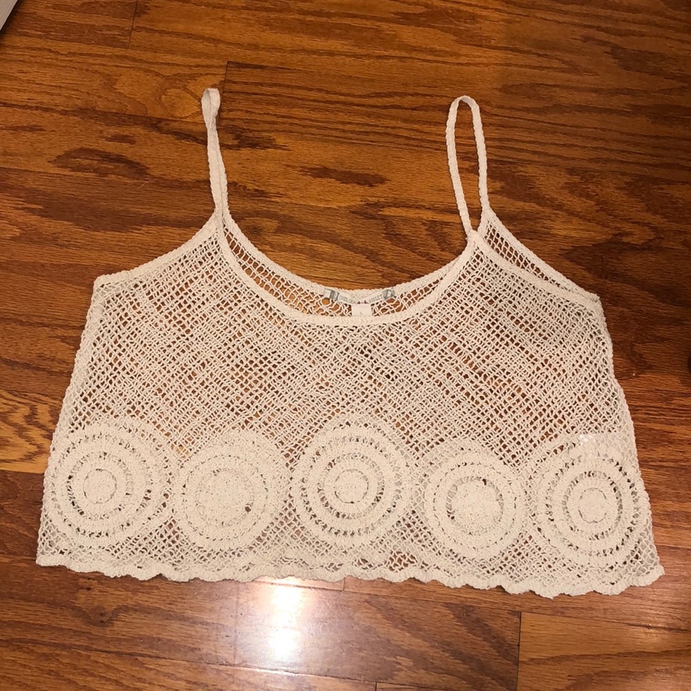 Chelsea & Violet crochet top.